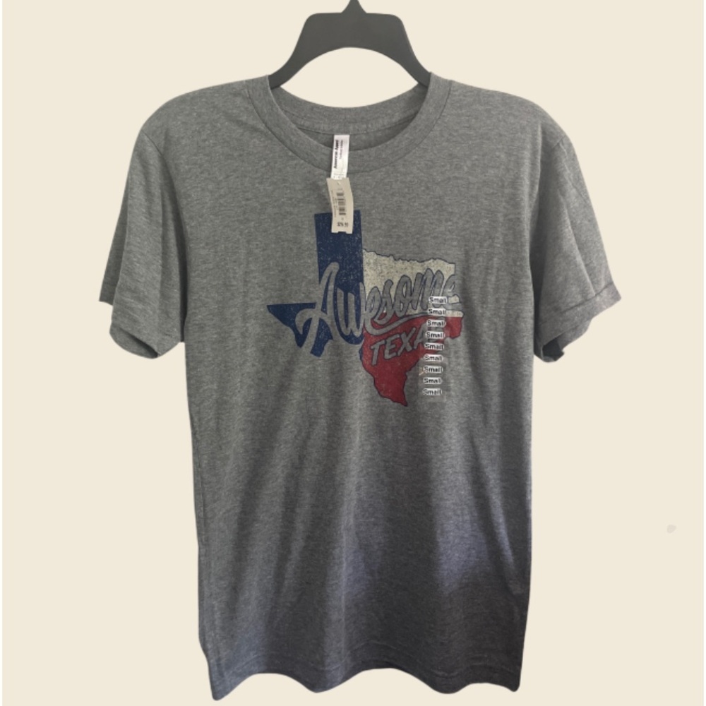 American Apparel NWT Awesome Texas T-Shirt Size S​